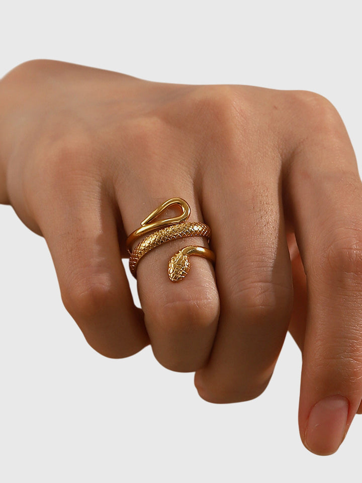 Aubrey | Adjustable Snake Ring