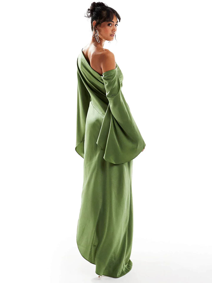 Enya | One-Shoulder Maxi Dress
