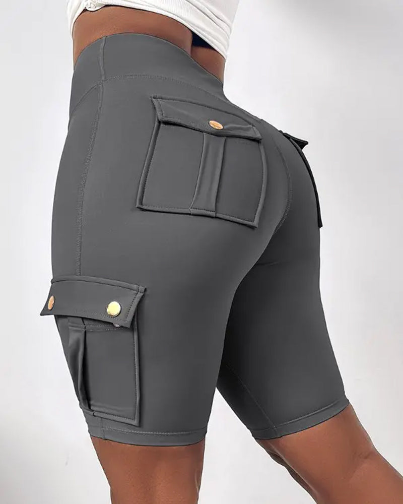 Aria | High-Waisted Performance Shorts