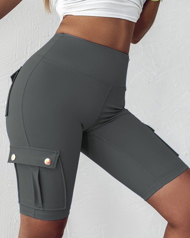 Aria | High-Waisted Performance Shorts