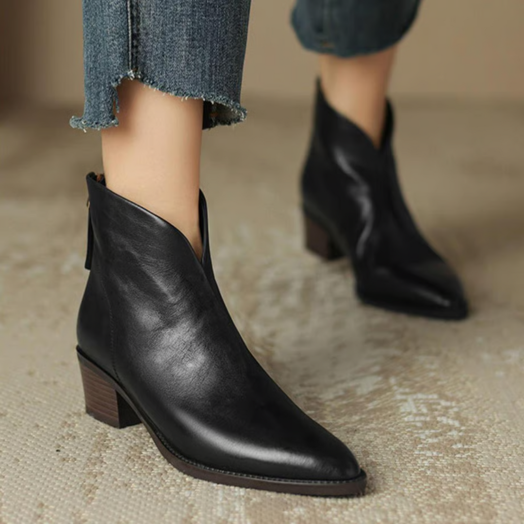 Lyla | Luxury Low Heel Boots