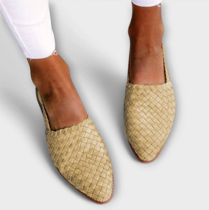 Aria | Woven Moccasins