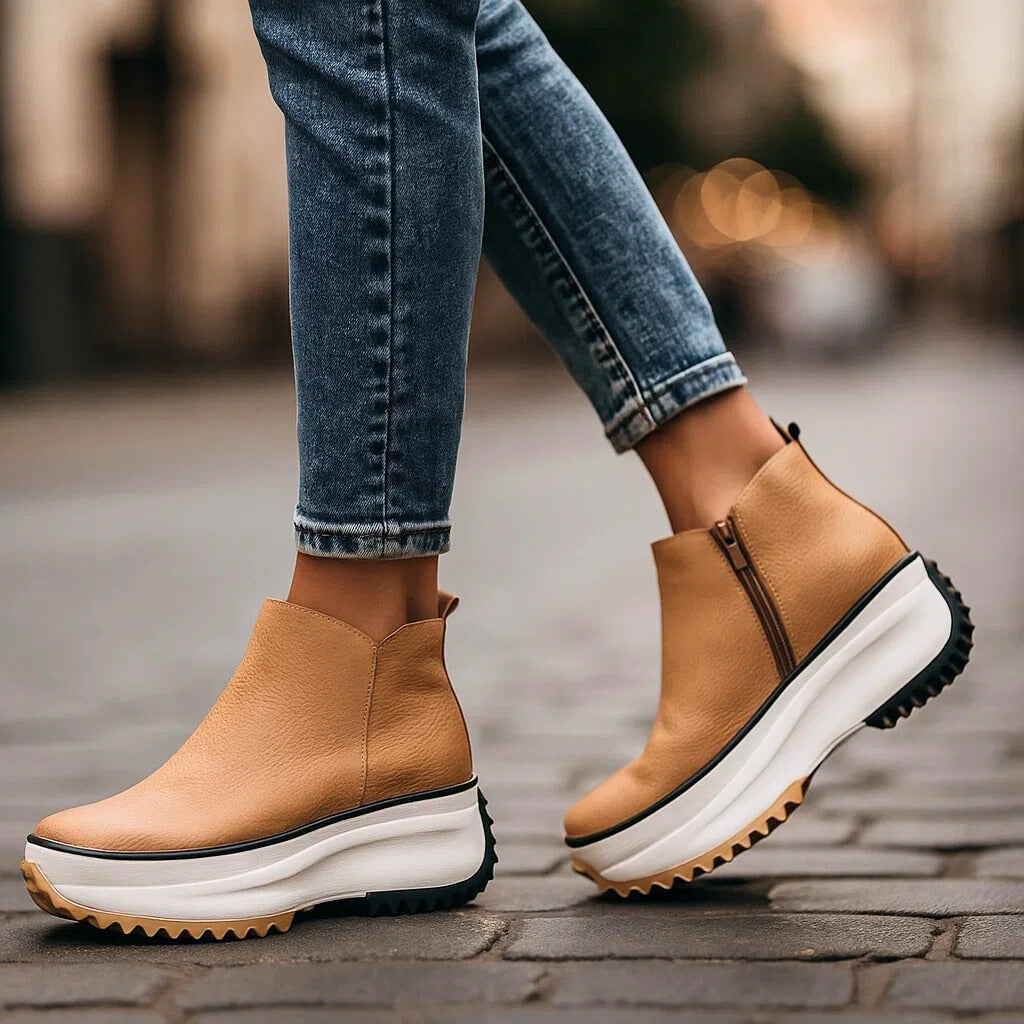 Fiona | Platform Ankle Boots