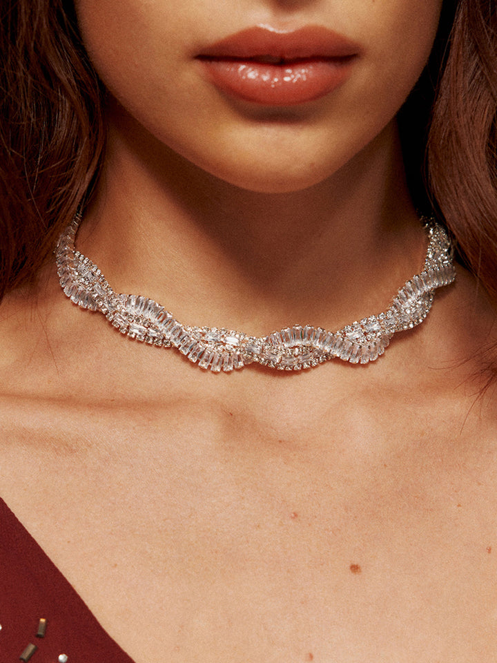 Willa | Twist Choker Necklace
