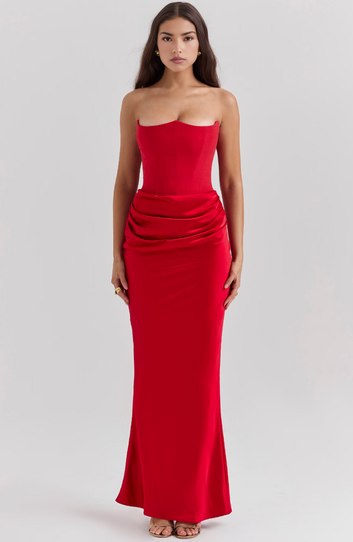 Aurelia | Strapless Maxi Dress