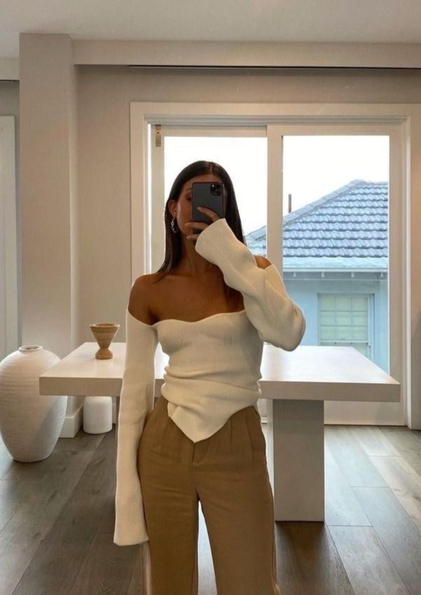 Monroe - Square Neck Bodycon Top