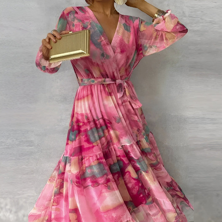 Amira | Elegant Floral Dress