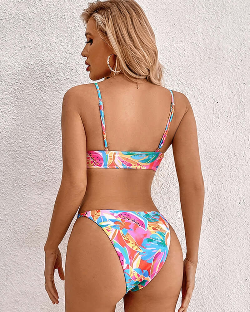 Isadora - Tropical Floral Print Bikini