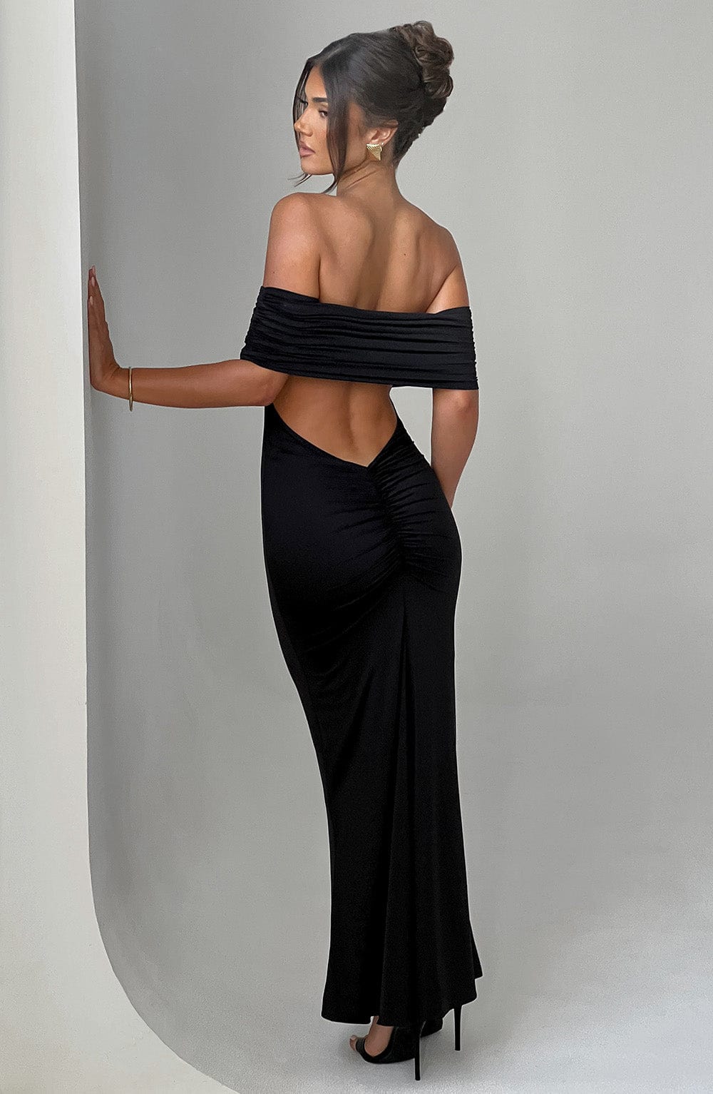 Olympia | Elegant Backless Maxi Dress