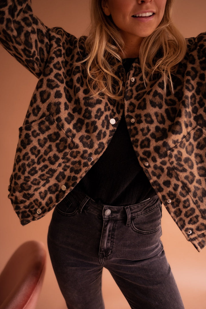 Charlene | Leopard Jacket