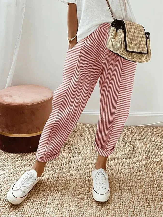 Harper | Striped Pants