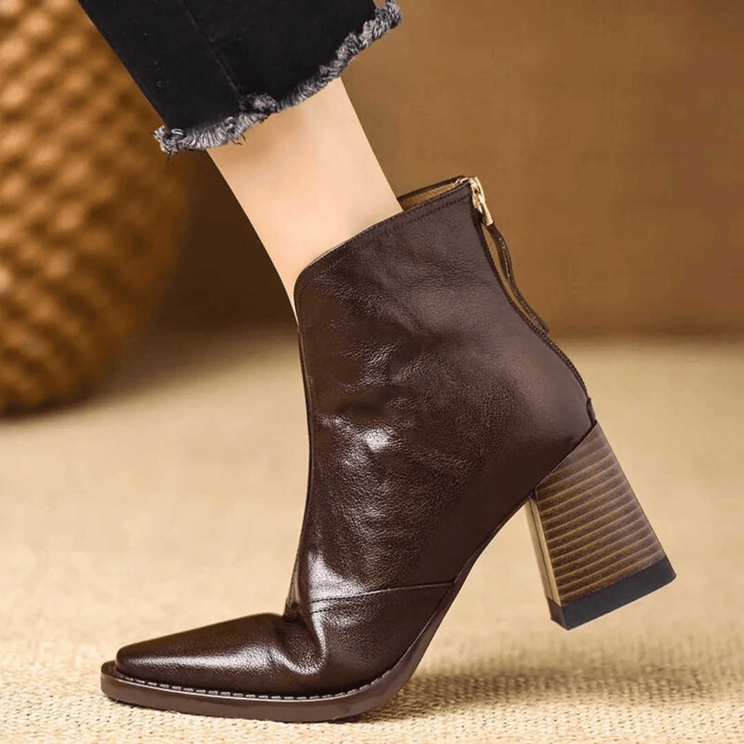 Olivia | Classic Heel Boots
